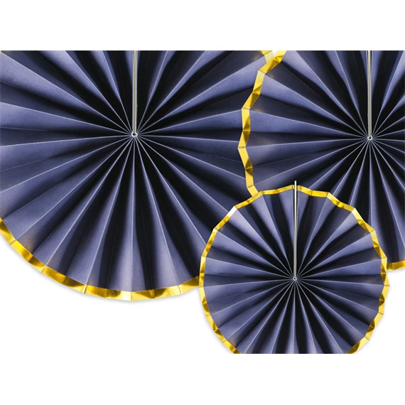 Dekorációs rozetták tengerészkék S/3