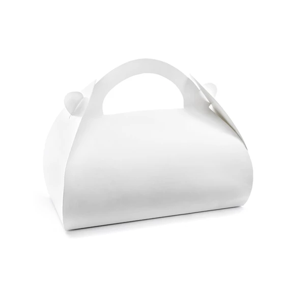 Dekoratív tortadobozok fehér 16x8,5x9,5 cm S/10