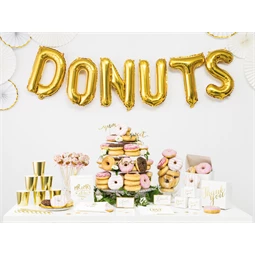 Dekoratív tortadobozok köszönöm arany 14x8,5x14 cm S/10