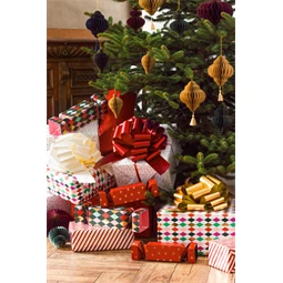 Dekorációs masni DIY piros 40 cm