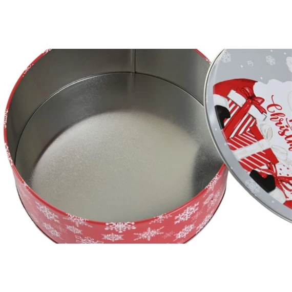 Doboz szett Mikulás mintával 20x20x9 cm