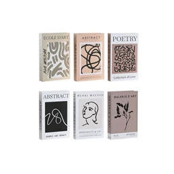 Doboz szett könyv alakú, művészet 17x4,2x26,5 cm 6 féle