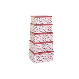 Doboz szett rénszarvasos 50x35x25 cm S/5