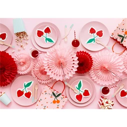 Dobozok popcornhoz mix 7x7x12,5 cm S/6