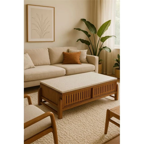 Dohányzó asztal 127x67x47 cm