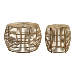 Dohányzóasztal szett 70x70x50 cm S/2