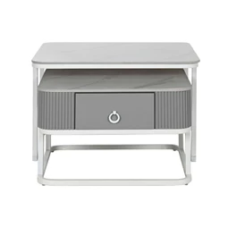 Dohányzóasztal szett 70x70x45 cm S/2