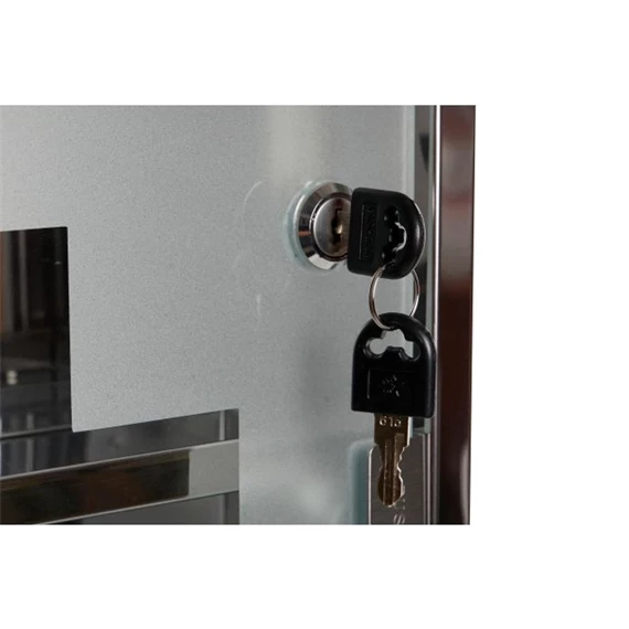 Elsősegély doboz tükörrel 30x12x30 cm