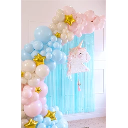 Lufi erős 43 cm pasztell babakék S/25