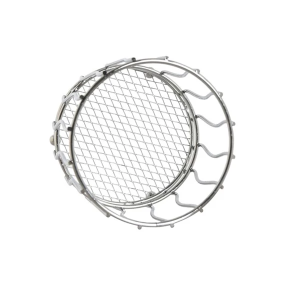 Evőeszköz tároló krómozott 11,5x11,5x15,5 cm