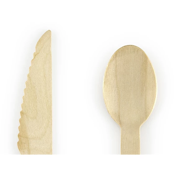 Fa evőeszköz szívek rózsaszín 16 cm