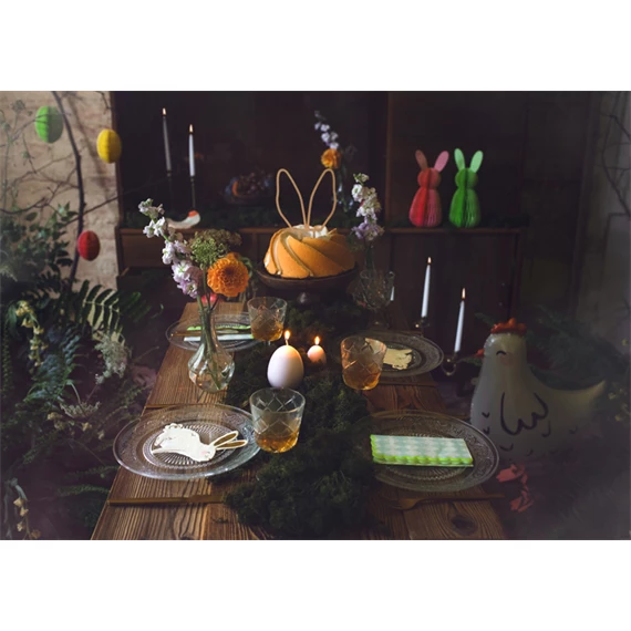 Fa tortadísz nyuszifülek 20 cm