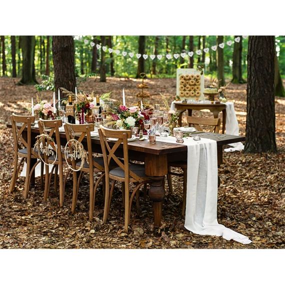 Fa útjelző tábla ceremónia, 36x7,5 cm