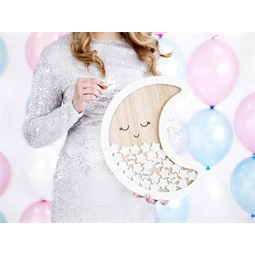 Fa vendégkönyv hold 38,5x30 cm