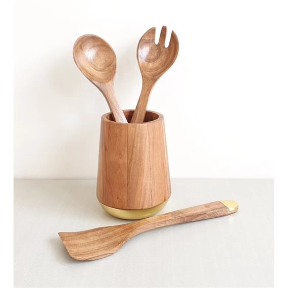 Fakanál szett 13x13x16,5 cm S/4