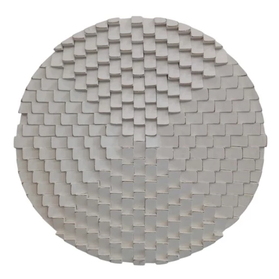 Fali dekoráció, 3D 90x4x90 cm