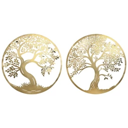 Fali dekoráció életfa 100x1x100 cm 2 féle