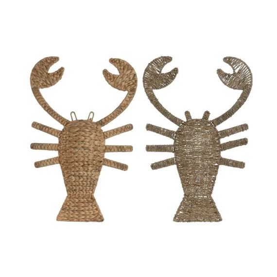 Fali dekoráció homár 42x5x65 cm 2 féle