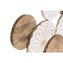 Fali dekoráció körök 100x3x62 cm