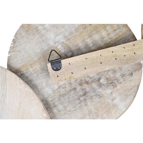 Fali dekoráció körök 100x3x62 cm