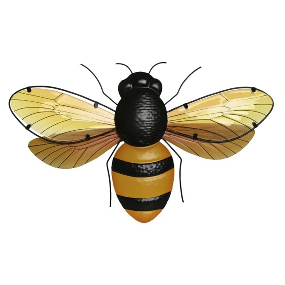 Fali dekoráció méh 46x2x29 cm