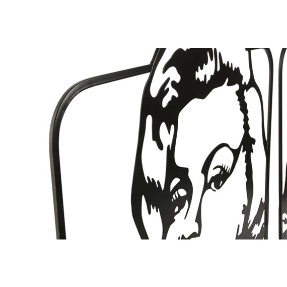 Fali dekoráció nő, férfi 49,5x1,3x56 cm 2 féle