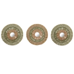 Fali dekoráció 20x1x20 cm S/3