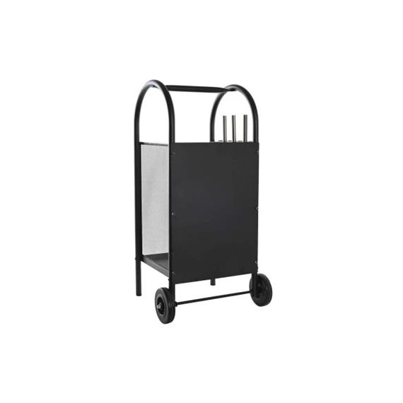 Fatartó szett kocsi 42x36x81 cm S/3