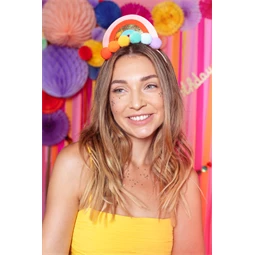 Fejpánt szivárvány mix 14x19,5 cm