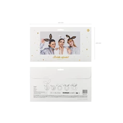 Fejpántok bride squad, 15x29 cm, mix S/6