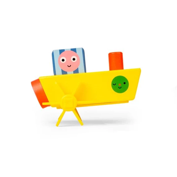 Felhúzható hajó fürdőjáték