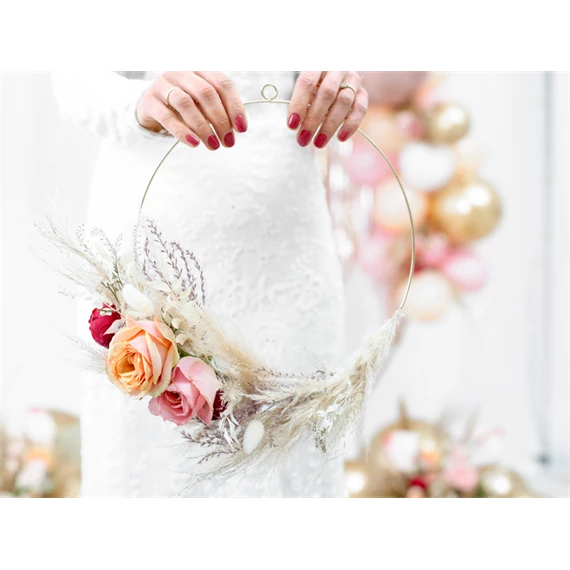 Fényes lufi 30 cm rózsaarany S/50