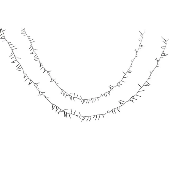 Fényfüzés LED-es 5x1x200 cm 2 féle