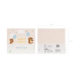 Fényképalbum maci 28x25 cm 50 lap