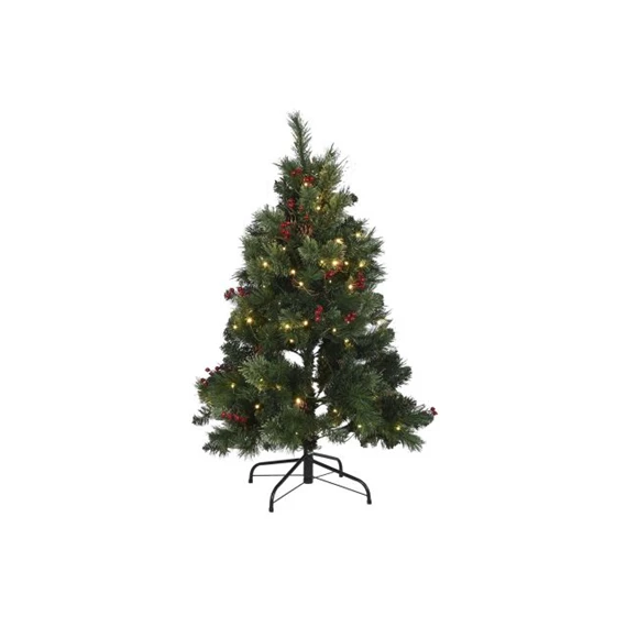 Fenyő LED-es 80x80x120 cm