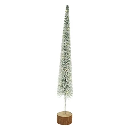 Fenyő fa talpon, LED-es 6x42,5 cm