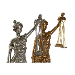 Figura Diké istennő 8,5x7,5x25 cm 2 féle