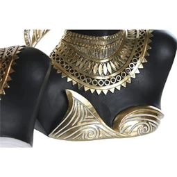 Figura afrikai nő 22x11x37 cm 2 féle