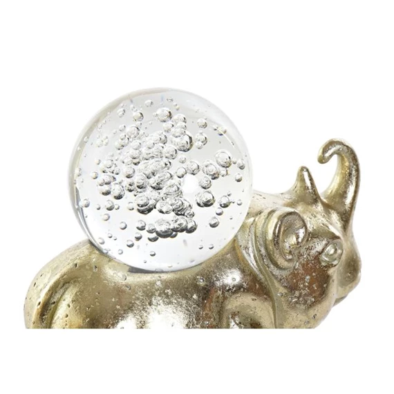 Figura állatok gömbbel 12,7x6x11,3 cm 3 féle