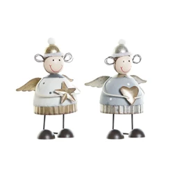 Figura angyal 9x6,5x14 cm 2 féle