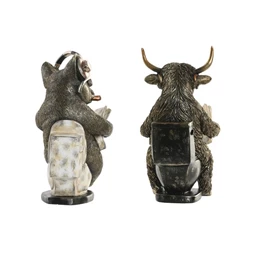 Figura bika, kutya 14,5x11x20,5 cm 2 féle