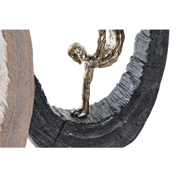 Figura ember 24x8x36 cm 2 féle