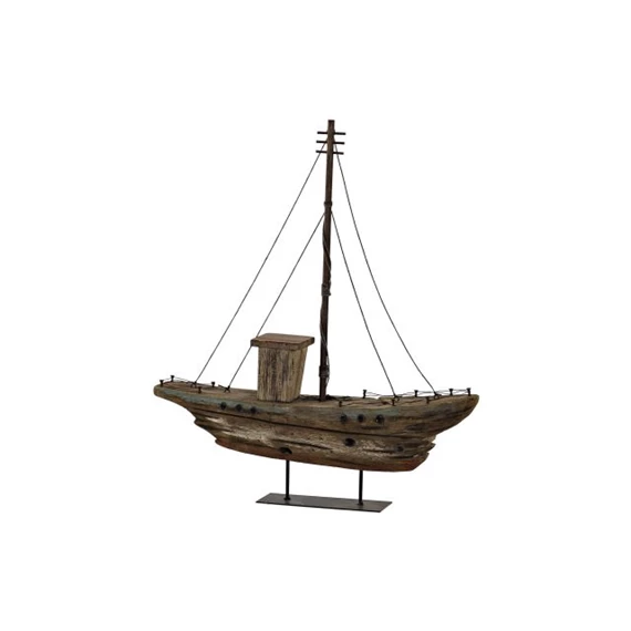 Figura hajó 39x8x44 cm