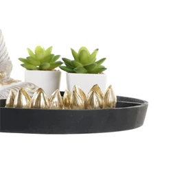 Figura kert zen 26x26x18 cm 2 féle