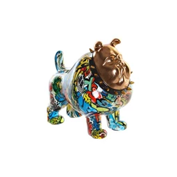 Figura kutya bulldog 21x16x20,5 cm