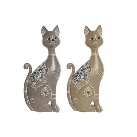 Figura macska 10x5x24 cm 2 féle