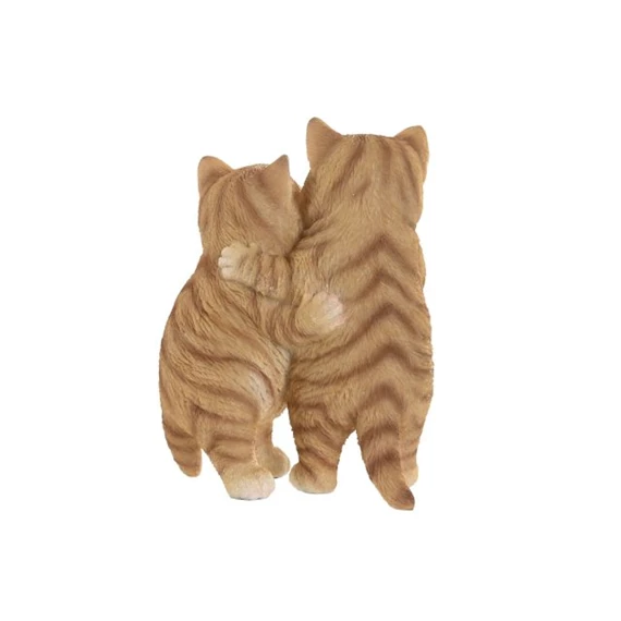 Figura macskák 13,5x9x18 cm 2 féle