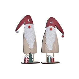 Figura mikulás 11x4x26 cm 2 féle