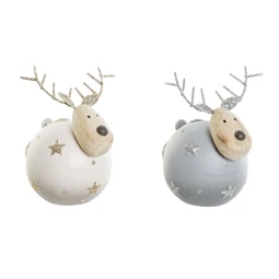 Figura rénszarvas 7x7x9 cm 2 féle