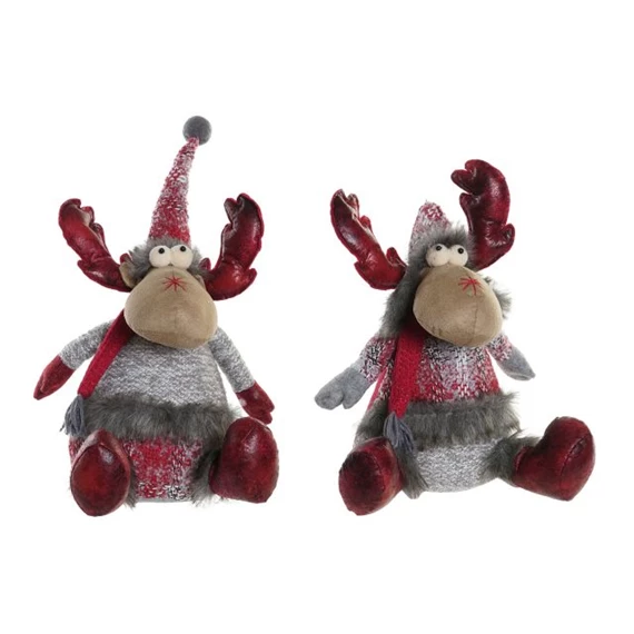 Figura rénszarvas 27x19x32 cm 2 féle